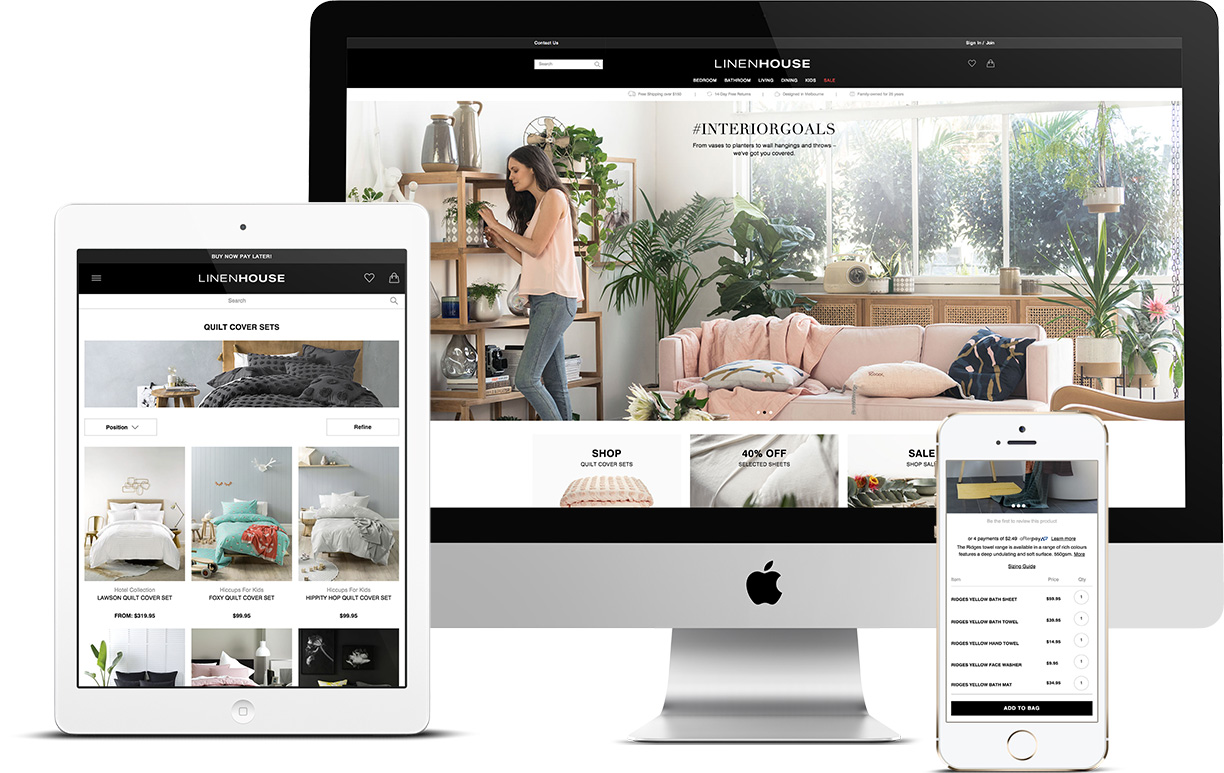 Linen House and Aura Home Balance