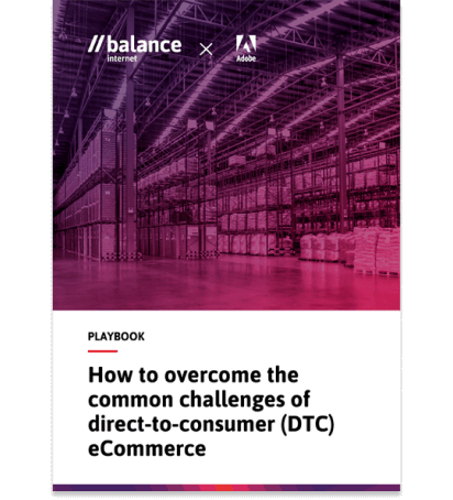 How to overcome the common challenges of DTC Commerce front cover