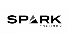 Spark Foundry logo, black