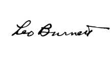 Leo Burnett logo, black